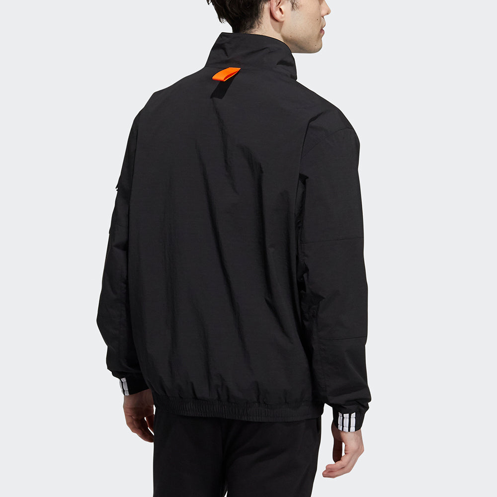 adidas neo W Cg T1 Outdoor Cargo Multiple Pockets Sports Logo Jacket Black HE7940