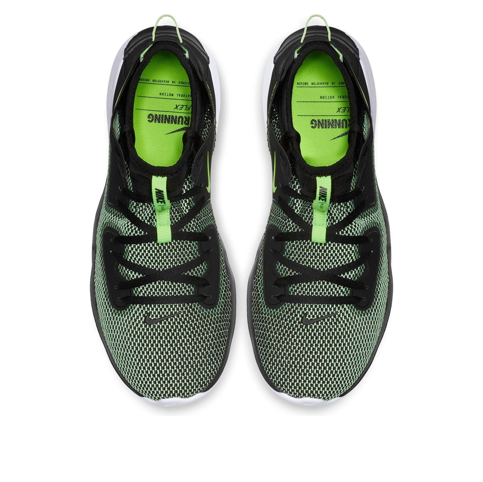 Nike Flex 2019 RN 'Black Electric Green' AQ7483-007