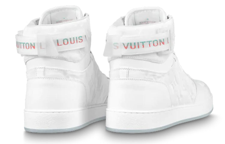 LOUIS VUITTON Rivoli Ankle Sneakers 'White Monogram' 1A8K2D