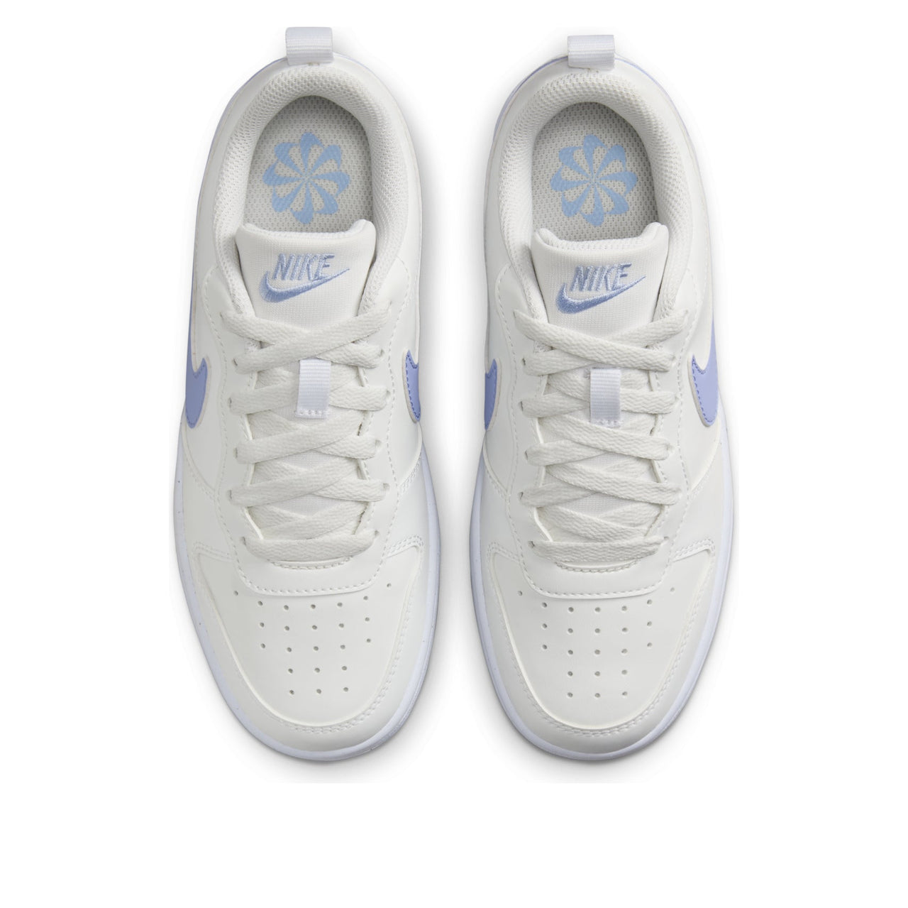 (GS) Nike Court Borough Low Recraft 'Summit White Cobalt Bliss' DV5456-103