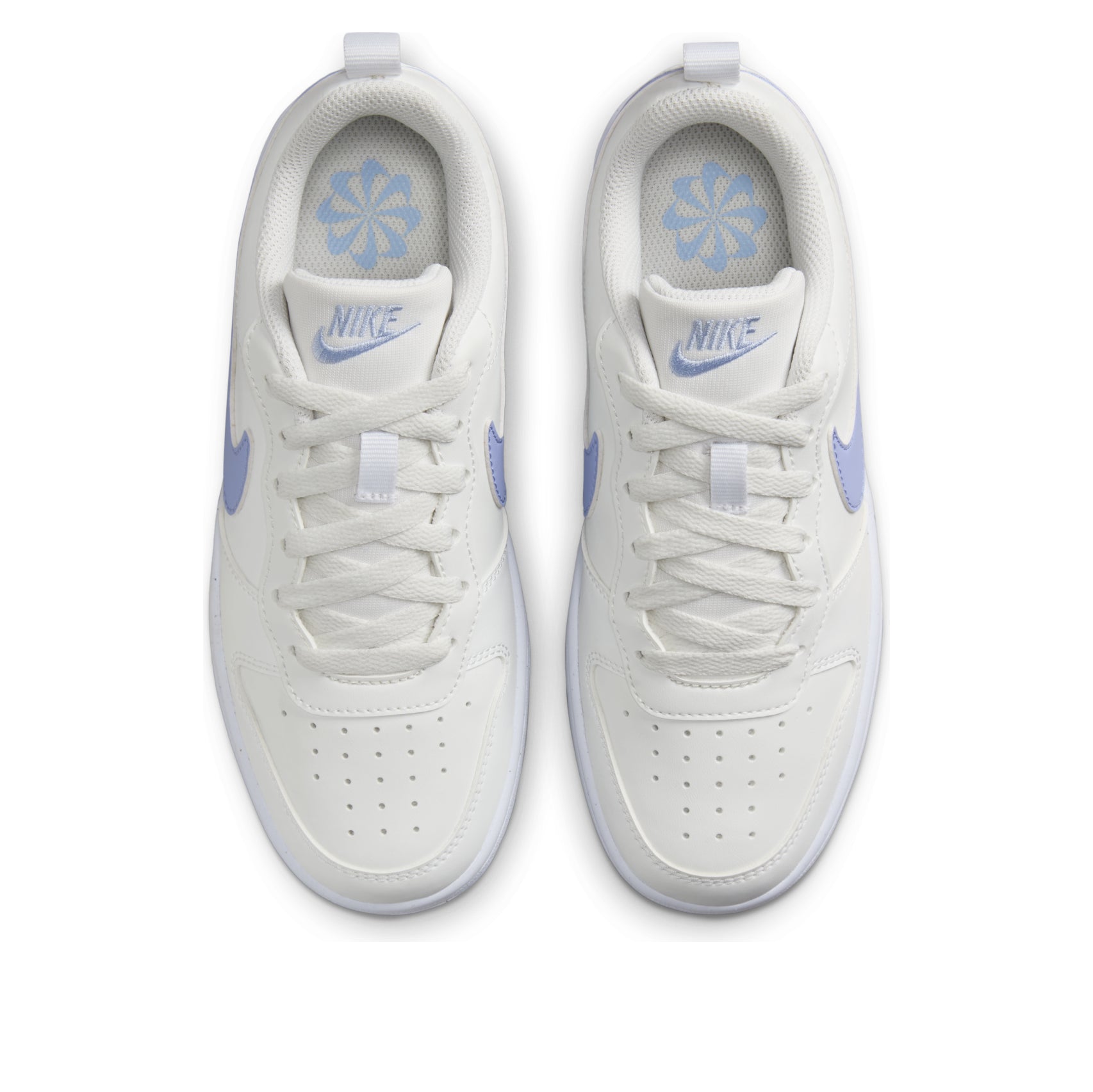 (GS) Nike Court Borough Low Recraft 'Summit White Cobalt Bliss' DV5456-103