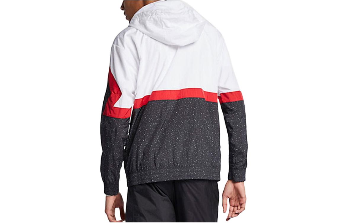 Air Jordan Air Basketball Sports Windproof Hooded Jacket White CZ2495-101