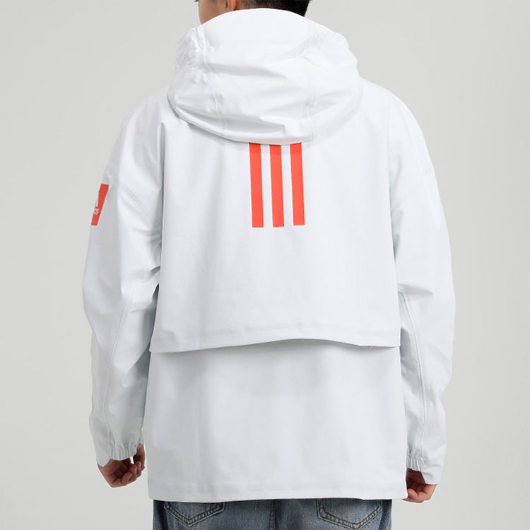 adidas Outdoor Sports Jacket Coat Male White GE5851