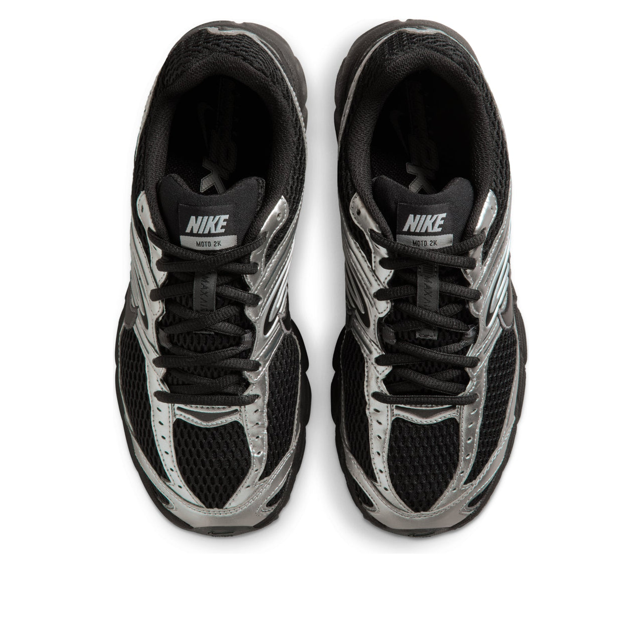 (WMNS) Nike Air Max Moto 2K 'Black Metallic Silver' HQ2056-007