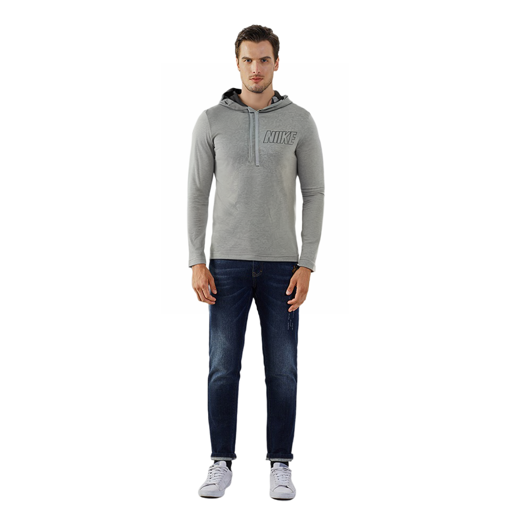 Nike Sportswear Hoodie 'Dark Heather Grey Black' 833873-063