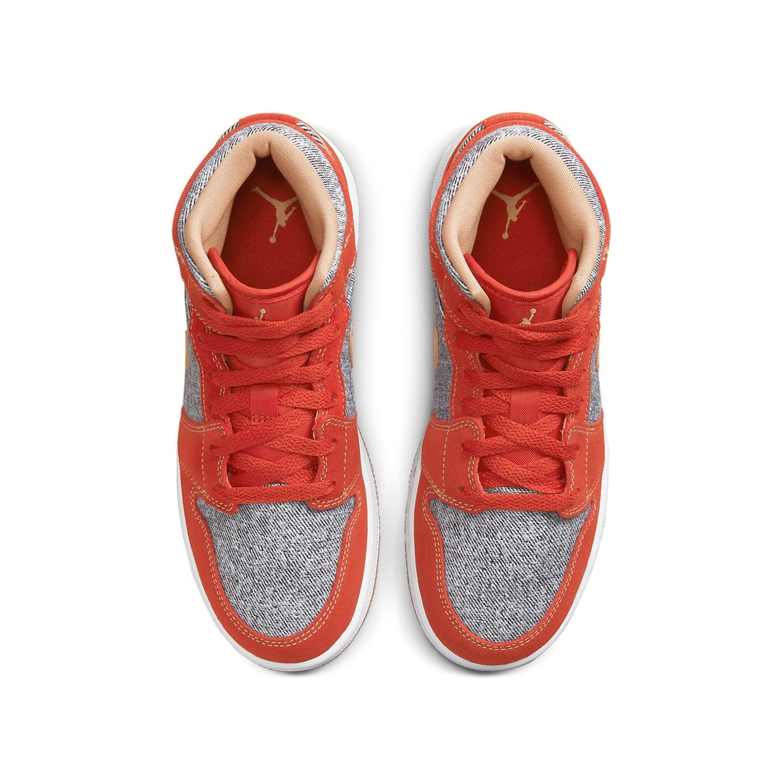 (GS) Air Jordan 1 Mid SE 'Denim Red' DM4384-600