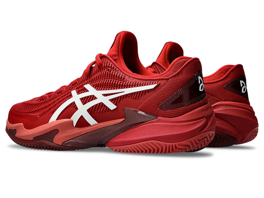 ASICS Court FF 3 Novak Clay 'Cranberry White' 1041A362-962