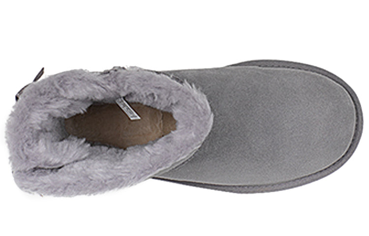 (WMNS) UGG Mini Bailey Bow 'Grey' 1116635-SOF