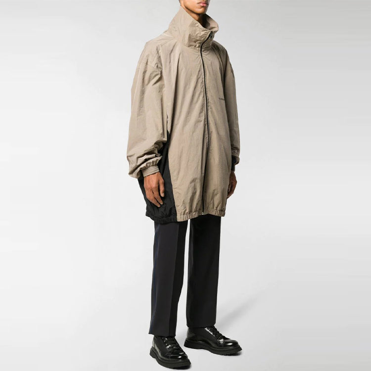 Balenciaga Oversized Zip-Up Lightweight Track Jacket 'Neutrals' 625510TDO139577
