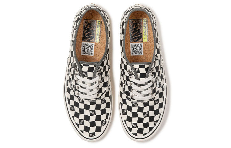 Vans Authentic Vr3 Sf Low Top Casual Skateboarding Shoes Unisex Black White Grid 'Black White' VN0A4BX5KIG