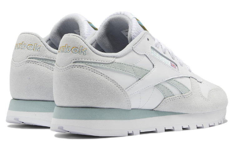 (WMNS) Reebok Classic Leather 'White Seaside Grey' GW3801