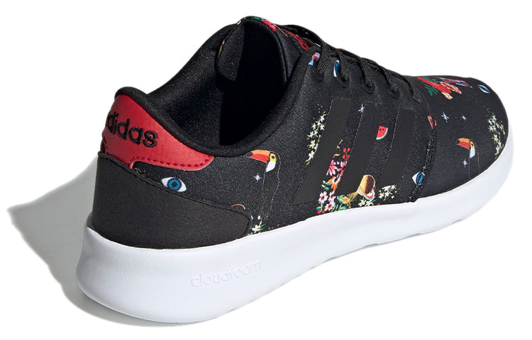 (WMNS) adidas neo Qt Racer 'Black Red Blue' EH3439