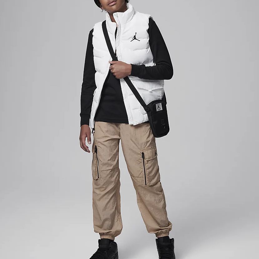 (GS) Air Jordan Vest 'White' FB1673-133