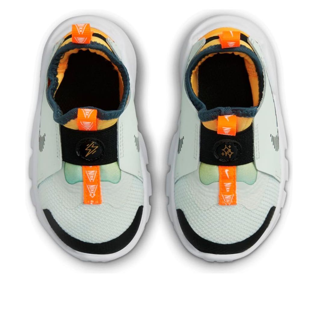 (TD) Nike Flex Runner 2 'Barely Green Laser Orange' DX6131-301