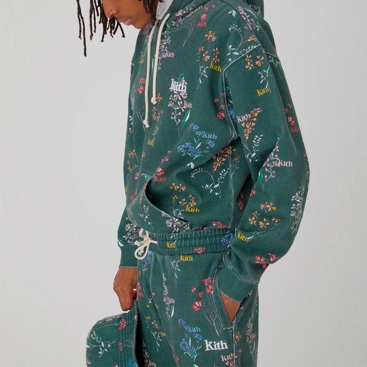 KITH Botanical Floral Williams III Hoodie 'Stadium' KH2624-302