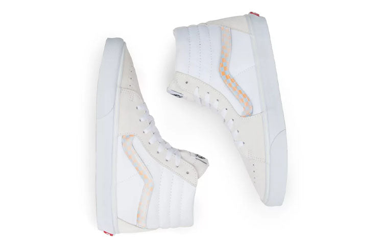 Vans Lenticular Sidestripe SK8-HI 'White Orange' VN0A5KRHA53