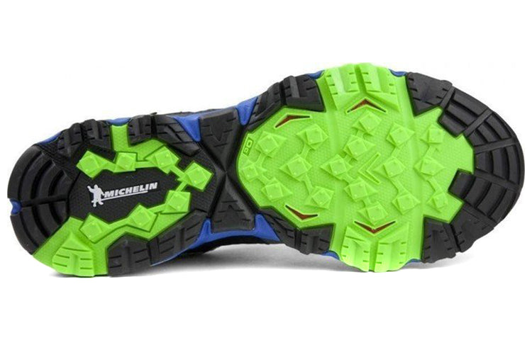 Mizuno Wave Mujin 3 GTX Low Tops Wear-resistant Green Blue J1GJ165703