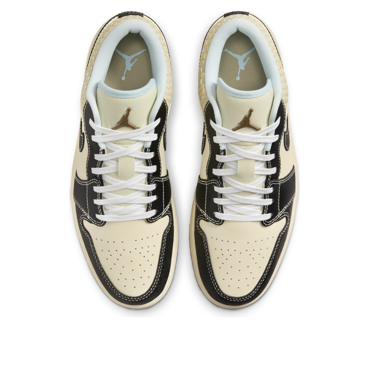 Air Jordan 1 Low SE 'Coconut Milk Black Muslin' HQ3437-101