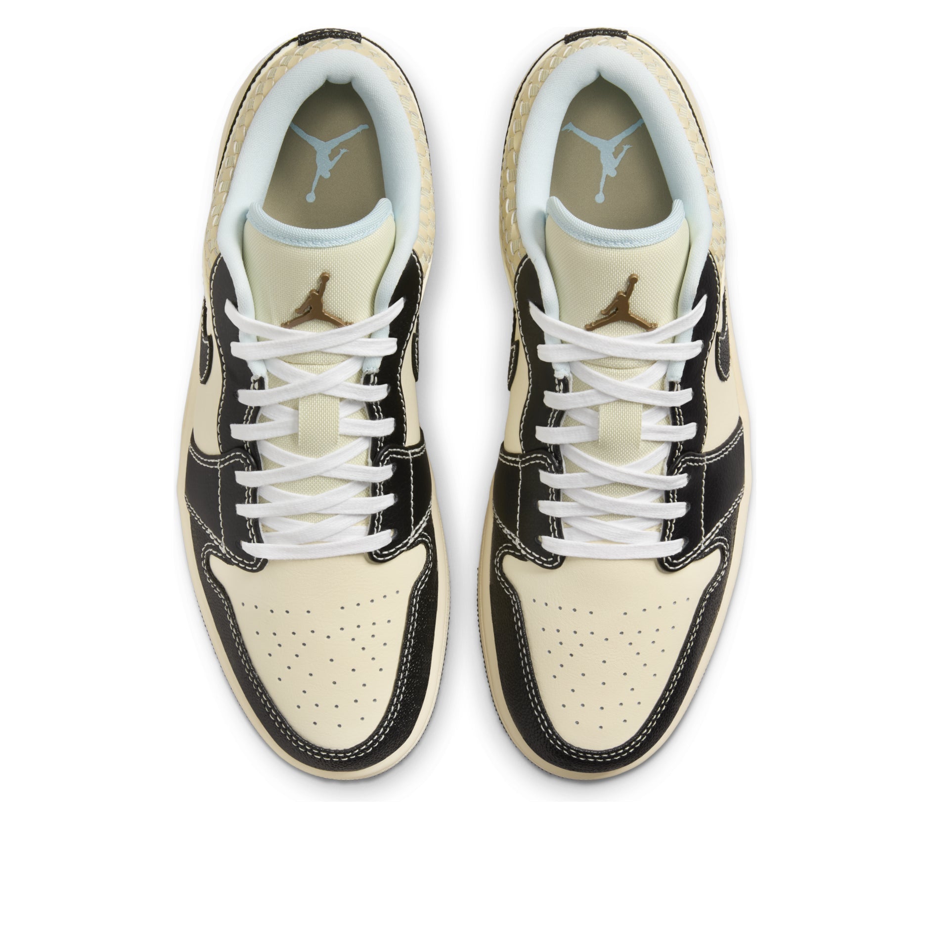Air Jordan 1 Low SE 'Coconut Milk Black Muslin' HQ3437-101