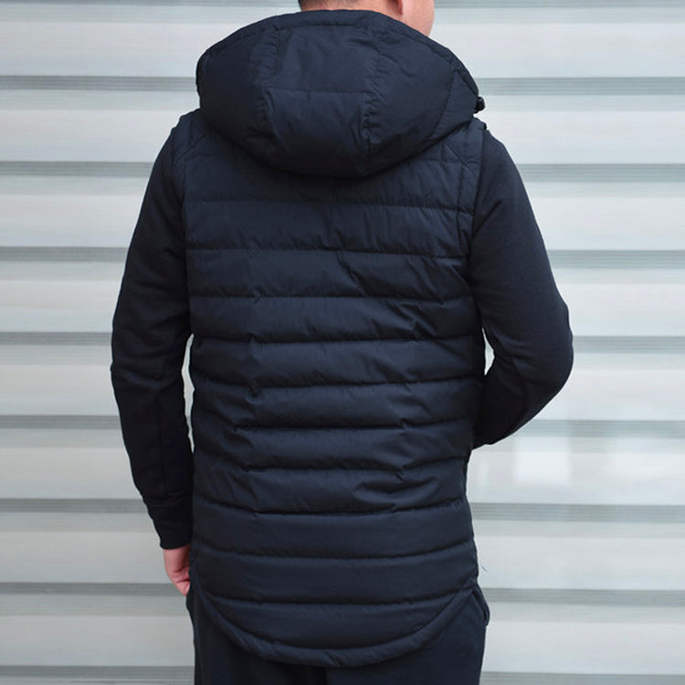 Nike MENS Casual Sports Hooded Vest Black AJ7951-010