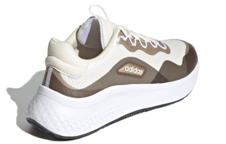 (WMNS) adidas neo Primrose Sleek 'Creamwhite Brown' FZ3214