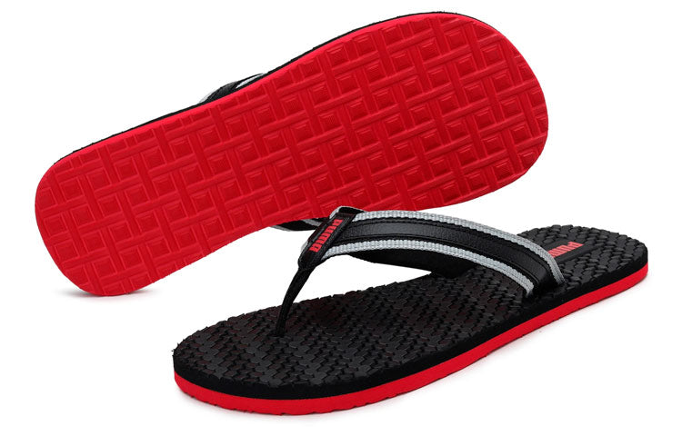 (WMNS) PUMA Flip X2 IDP Sandals Black/Red 380295-01