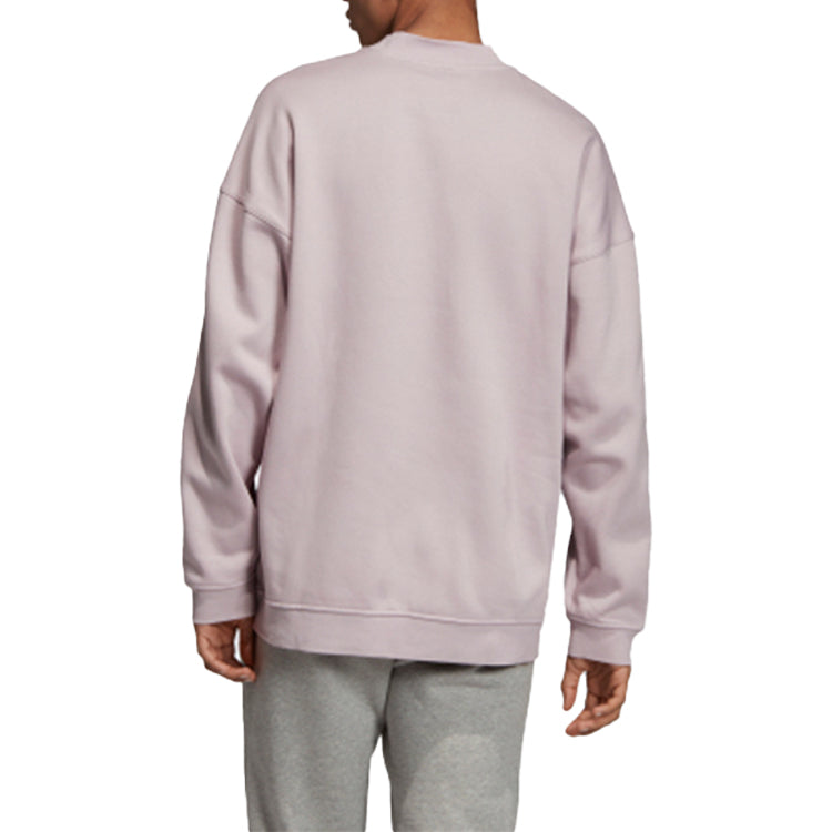 adidas originals Casual Sports Round Neck Pullover Pink Purple Gray ED6123