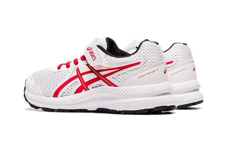 (PS) ASICS Gel-Contend 7 'White Red' 1014A194-100