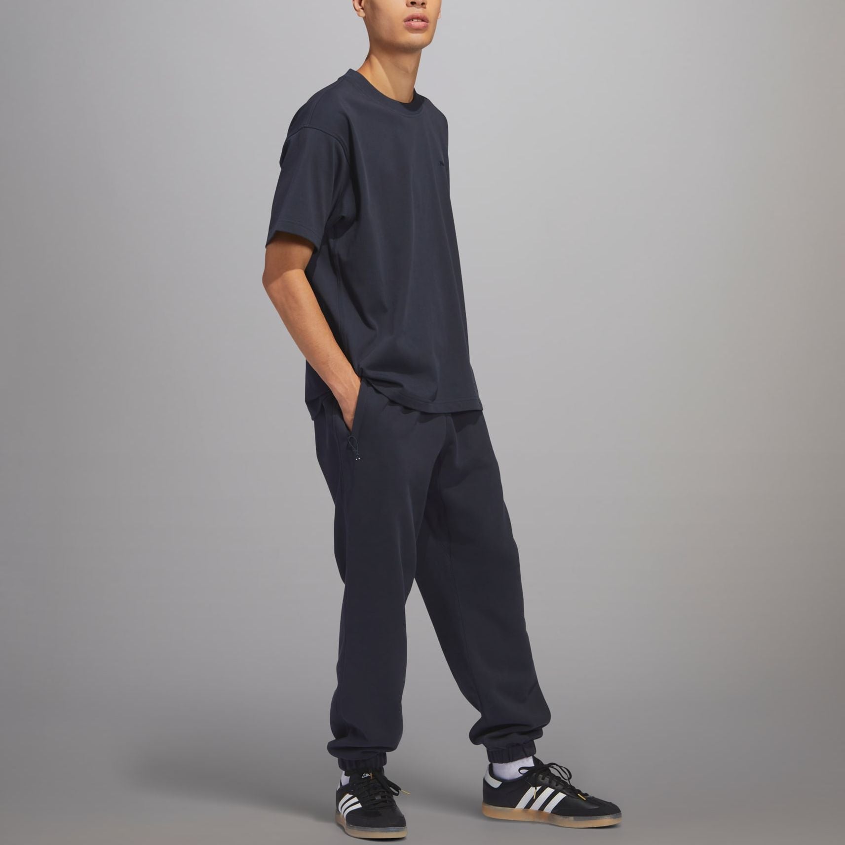 adidas x Pharrell Premium Basics Pant 'Night Grey' HS4845
