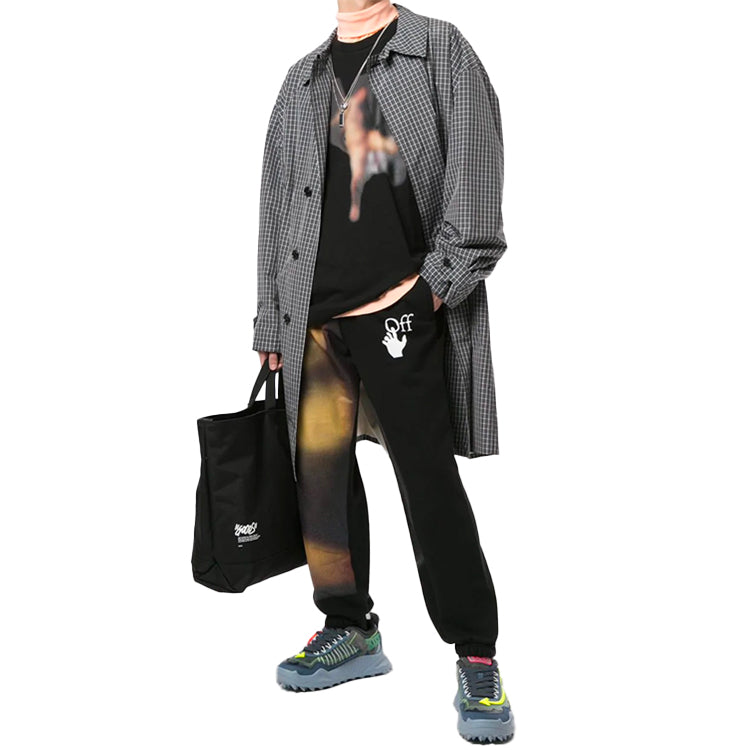 Off-White Arrows Blurred Logo Teeee Men's Black OMAA038F20FAB0161010