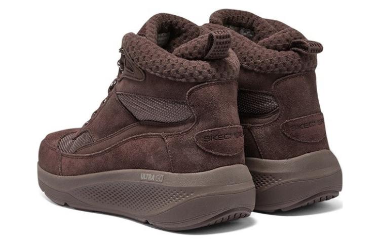 (WMNS) Skechers Athletic Casual Boots 'Dark Brown' 144523-RUST
