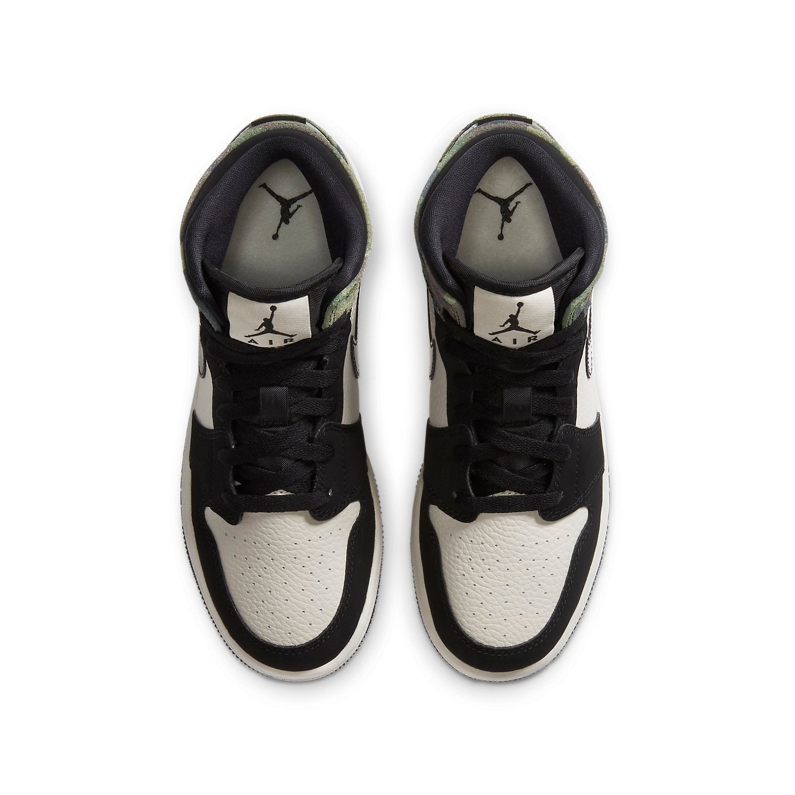 (GS) Air Jordan 1 Mid SE 'Camo' CW5550-001