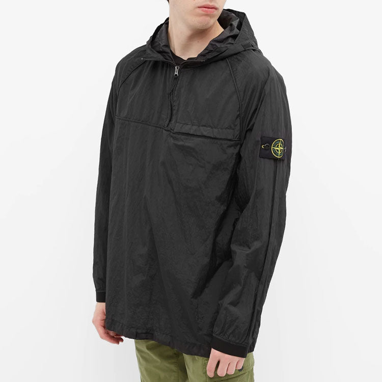 STONE ISLAND Packable Nylon Metal Jacket 'Black' 761541720-V0029