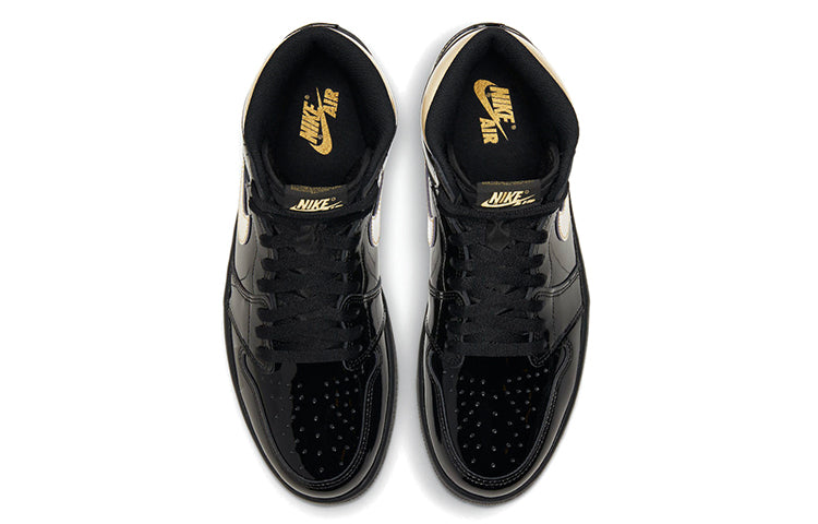 Air Jordan 1 Retro High OG 'Black Metallic Gold' 555088-032