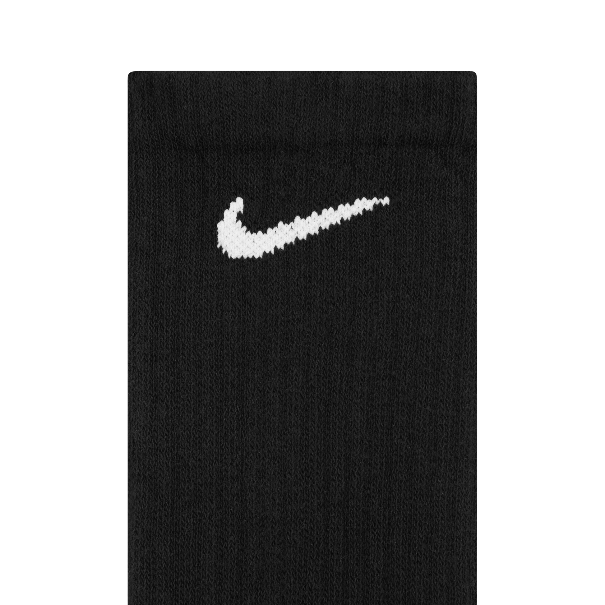 Nike Unisex Logo Socks 6 Packs Black SX7666-010