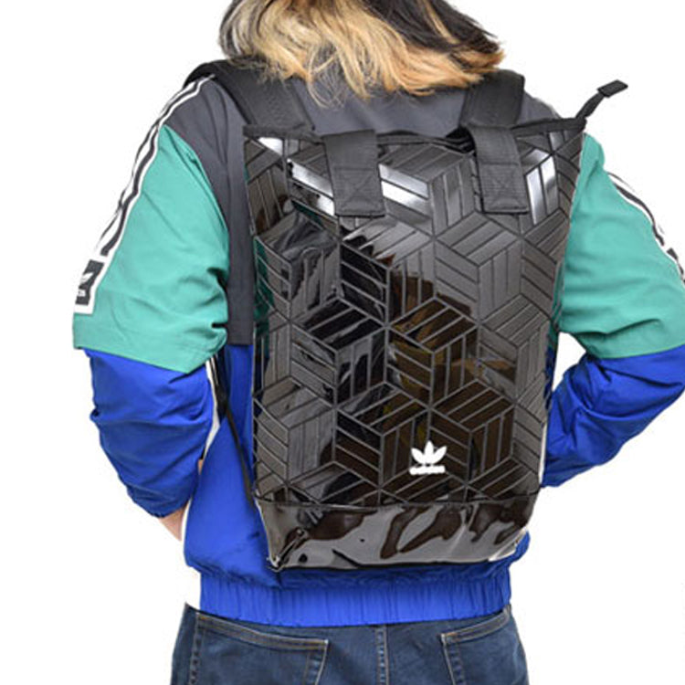 adidas Originals Roll-Top Backpack 'Black' FL9675