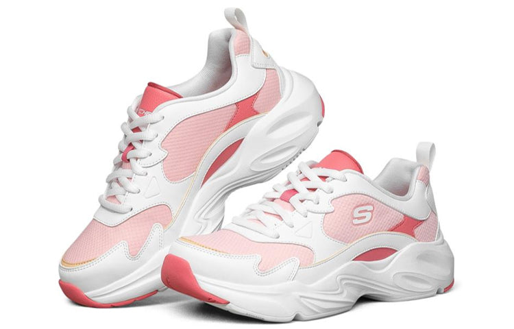 (WMNS) Skechers Stamina Airy Pink/Red/White 66666310-WPK