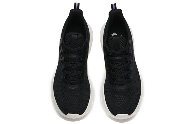 (WMNS) ANTA Run Collection 'Black White' 122235571-1