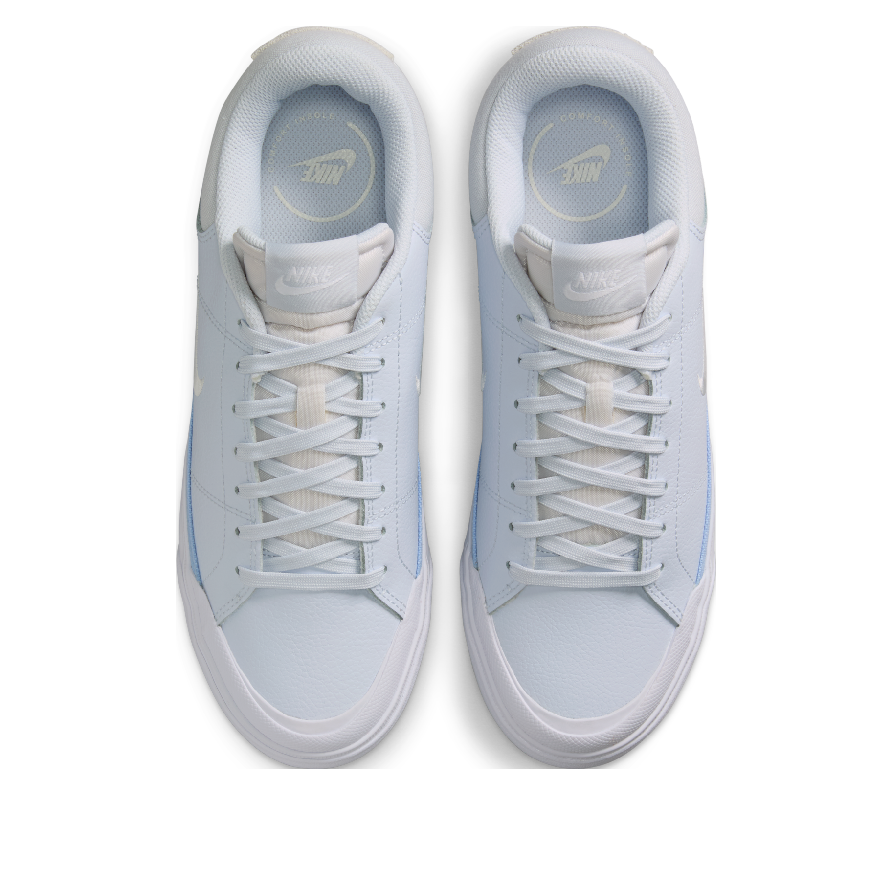 (WMNS) Nike Court Legacy Lift 'Blue White' FV5526-001