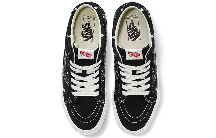 Vans OG SK8-Mid LX Black Geometry Pattern VN0A4BVCVZ7