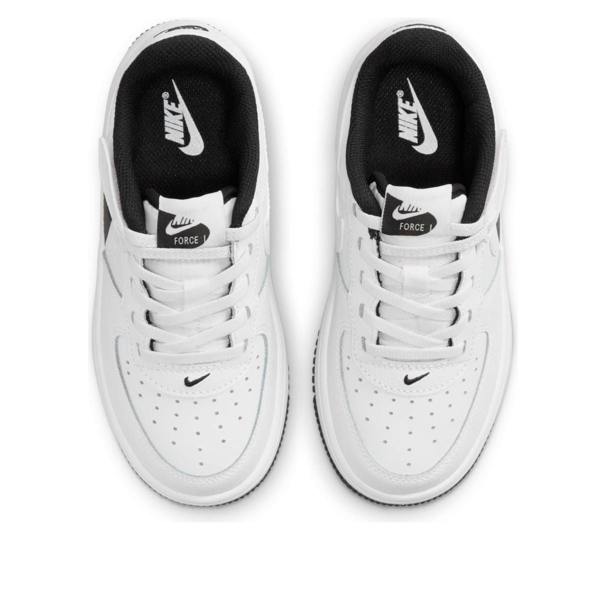 (PS) Nike Force 1 Low LV8 EasyOn 'White Black' FV7856-100