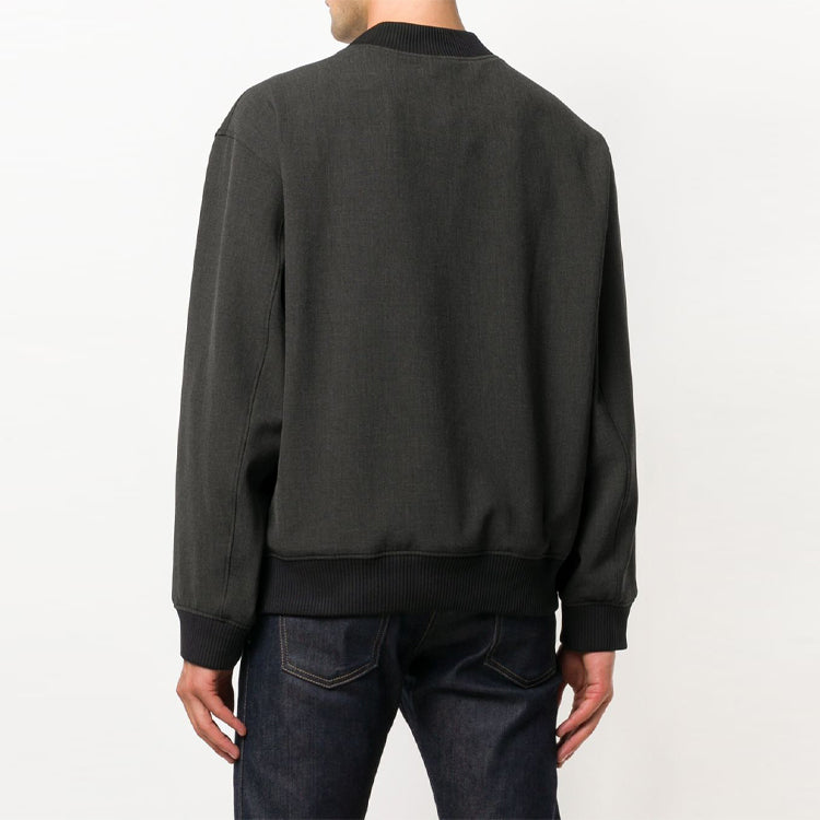 Men's KENZO Embroidered Dragon Round Neck Gray F865SW6011RH-98