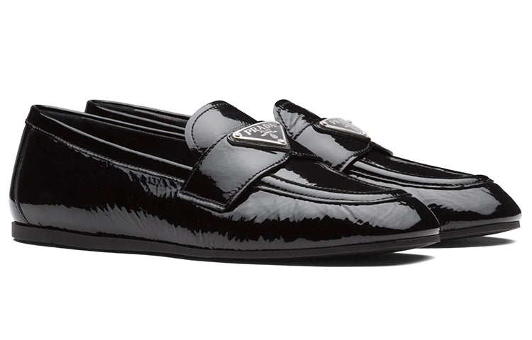 (WMNS) PRADA Patent Leather Loafers 'Black' 1D262M_6OR_F0002_F_005