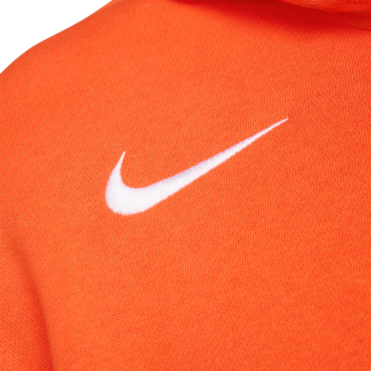 Nike Fleece Pullover Hoodie 'Brilliant Orange' DR9596-820