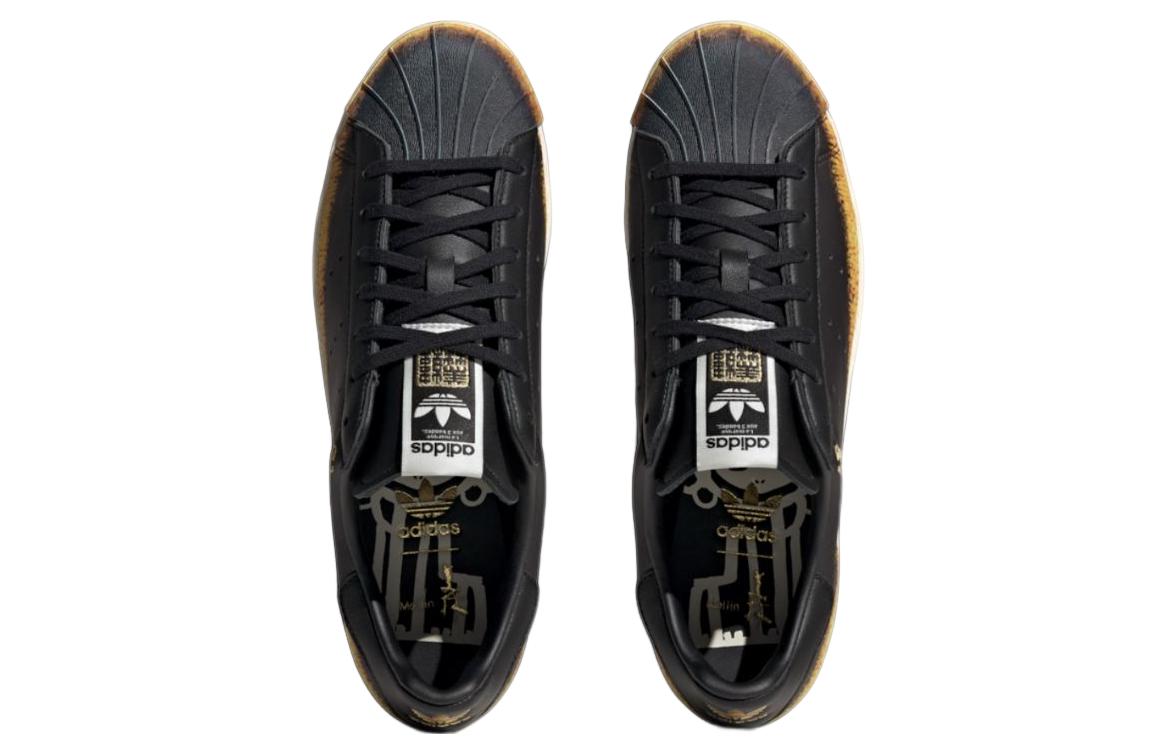 adidas originals Superstar 80s x Han Meilin 'Black Yellow Orange' ID4385