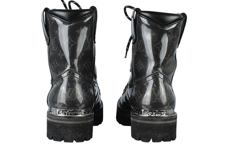 LOUIS VUITTON Outland Boots 'Black with Monogram' 1A4K2J