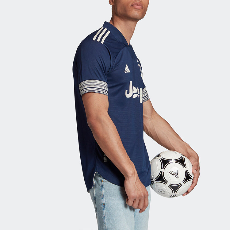 adidas Juventus 20/21 Away Authentic Jersey 'Night Indigo' FN1007