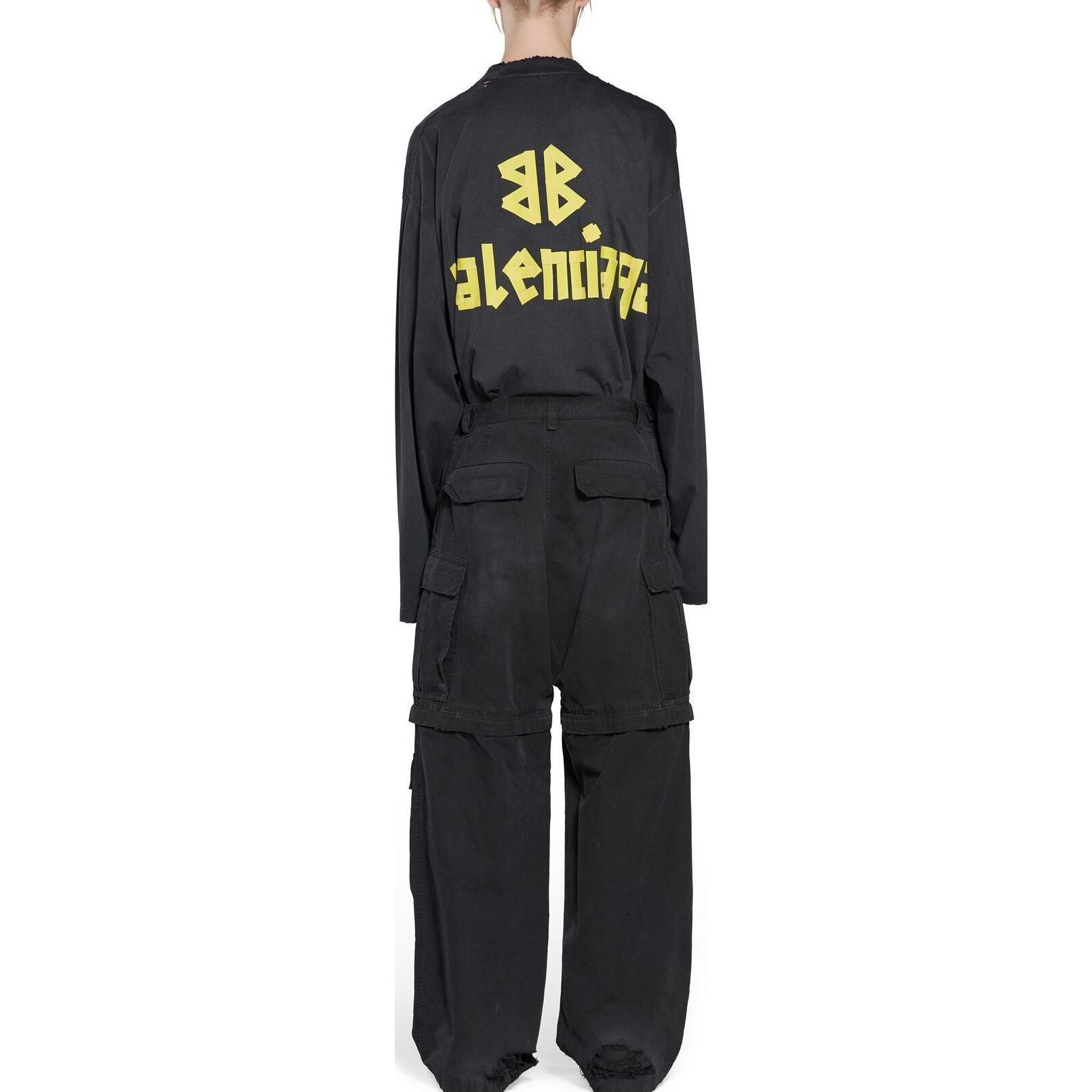 Balenciaga Large Cargo Pants 'Black' 746493TKP271000