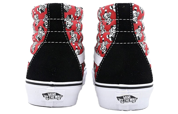 Vans SK8-HI Black/Red VN0A4U3C5I2