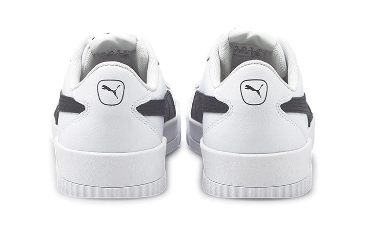 (WMNS) PUMA Carina Crew 'White Black' 374903-05